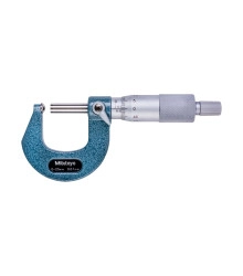 Micrómetro externo 0-25 mm 0.01 mm para Tubos de Topes esféricos 115-115