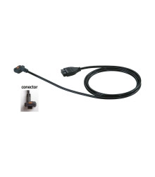 Cable de comunicación a prueba de agua con botón DATOS-1m - 05CZA624