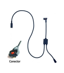 Cable de conexión con entrada de pedal tipo B para U-WAVE (Micrómetro COOLANT PROOF) - 02AZE140B