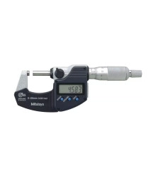 Micrómetro digital externo 0-25 mm / 0,001 mm sin salida de datos con trinquete integrado - Protección IP65 - 293-244-30