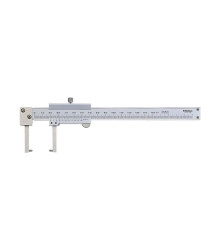 Pie de Metro Vernier Mitutoyo 150 mm 0,05 mm con Puntas Cilíndricas para Canales 536-152