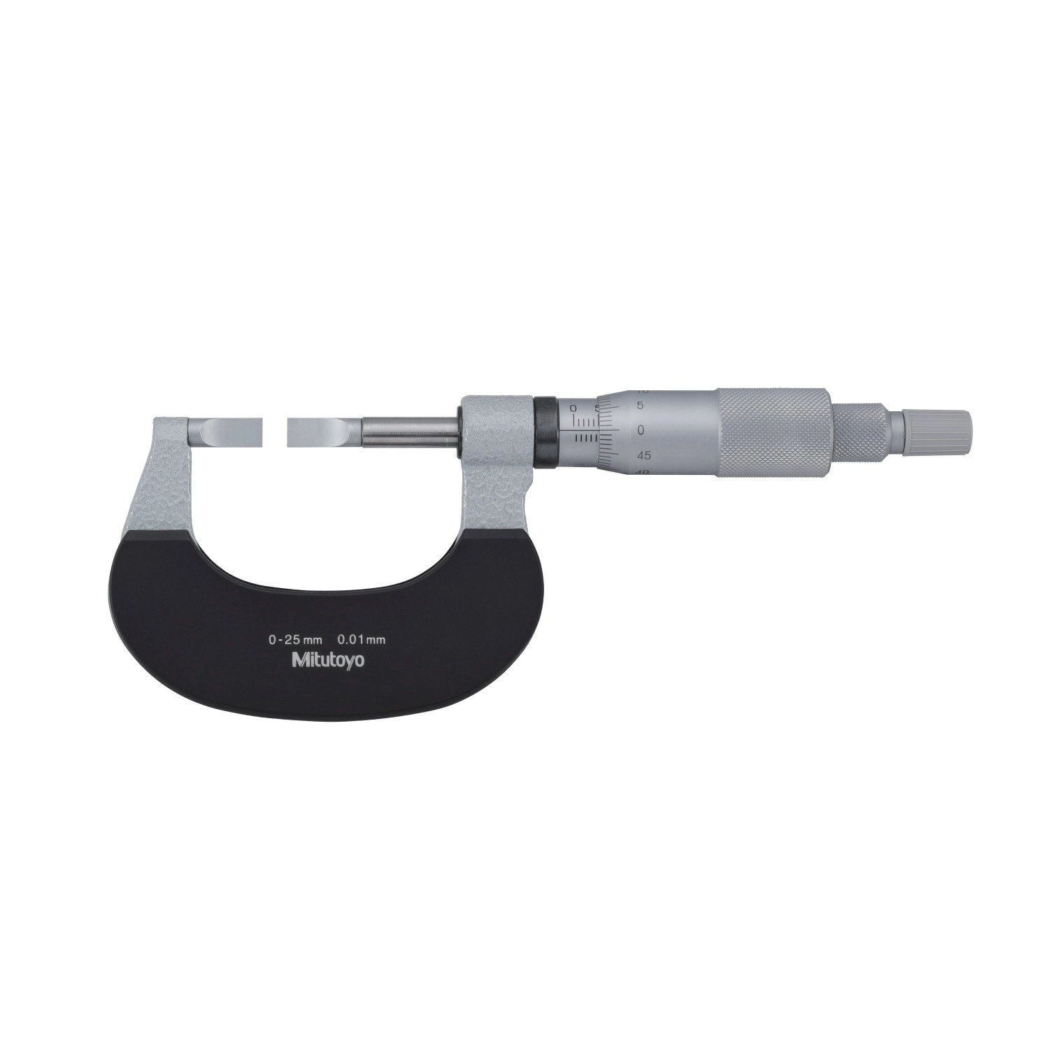 Micrómetro Externo 0-25mm 0,01mm con Puntas Tipo Cuchilla Husillo No Rotativo 122-101-10 - Mitutoyo Tienda Oficial | Producto Original