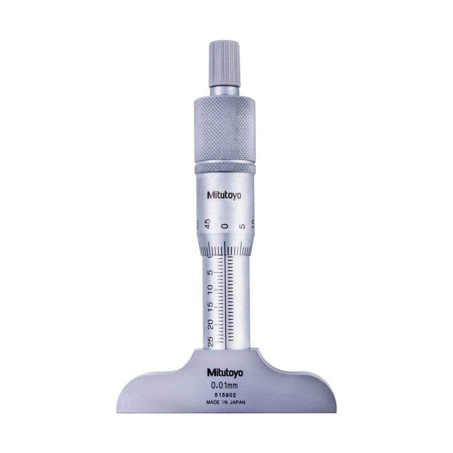Micrómetro de Profundidad 0-25mm/0,01mm - Base 63,5 x 16mm - 128-101 - Mitutoyo Tienda Oficial | Producto Original