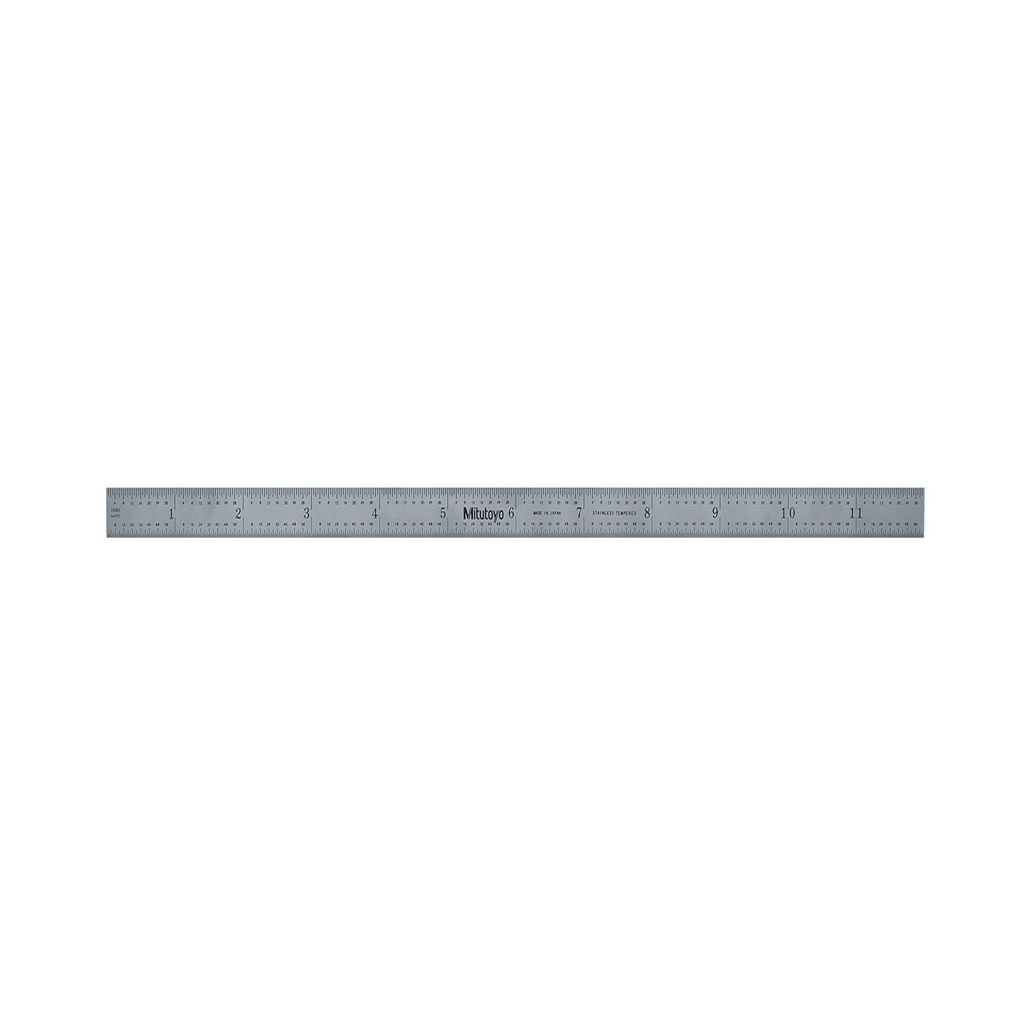 Reglas Graduadas de Acero Rígida 12"/300mm - 182-125 - Mitutoyo Tienda Oficial | Producto Original