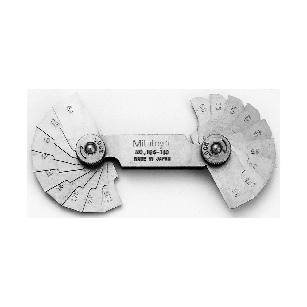 Gauge de Radio 0,4-6mm - 186-110 - Mitutoyo Tienda Oficial | Producto Original