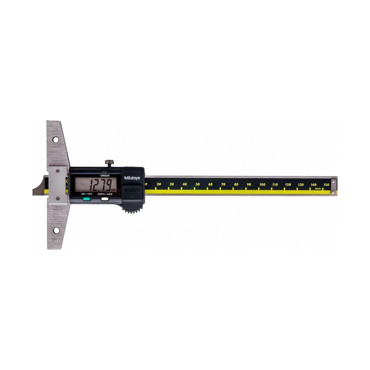 Pie de Metro de Profundidad Digital ABSOLUTE Mitutoyo 150 mm 0,01 mm 571-201-30 - Tienda Oficial | Producto Original