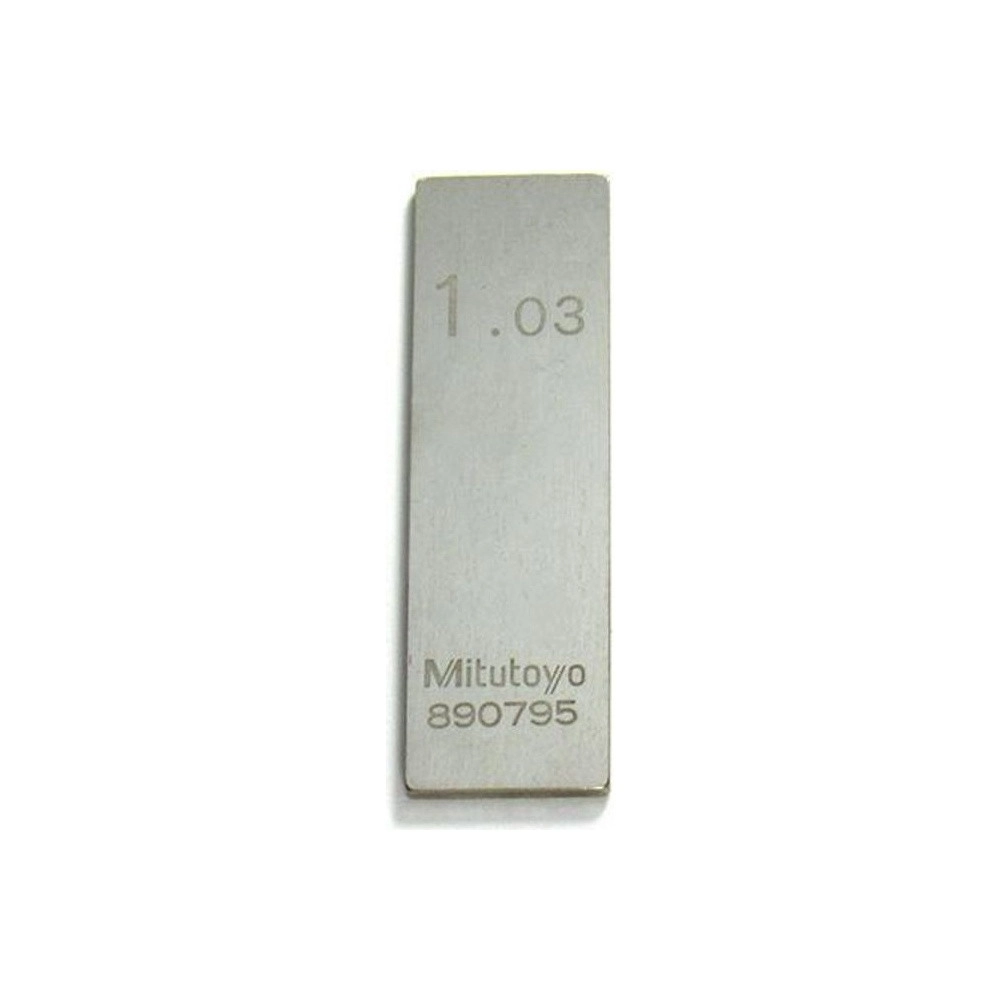 Bloques Patrón Individual 1,03mm en Acero - Clase 0 - 611563-021 - Mitutoyo Tienda Oficial | Producto Original