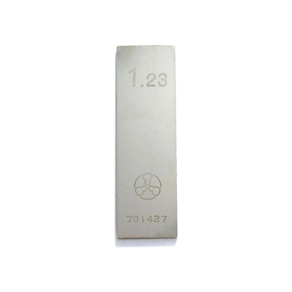 Bloques Patrón Individual 1,23mm en Acero - Clase 0 - 611583-021 - Mitutoyo Tienda Oficial | Producto Original