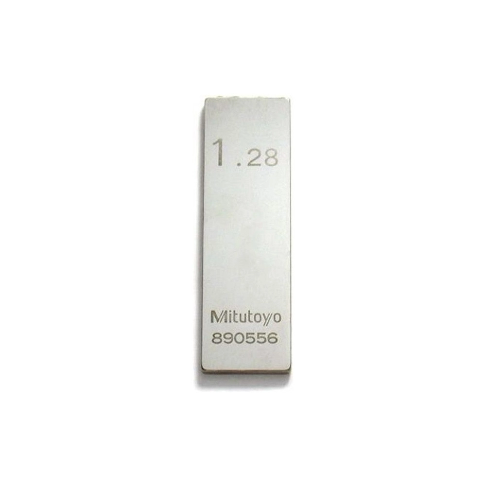 Bloques Patrón Individual 1,28mm en Acero - Clase 0 - 611588-021 - Mitutoyo Tienda Oficial | Producto Original