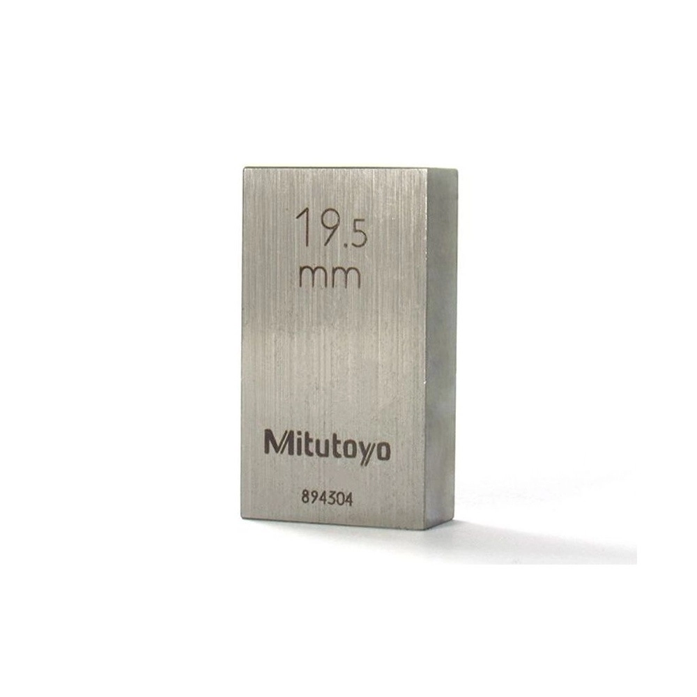 Bloques Patrón Individual 19,50mm En Acero - Clase 0 - 611659-021 - Mitutoyo Tienda Oficial | Producto Original