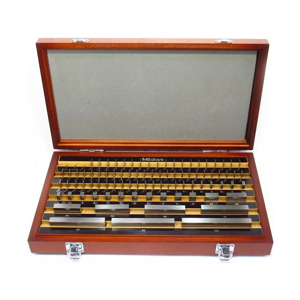 Juego de Bloques Patrón de acero con 87 piezas - 516-945 - Mitutoyo Tienda Oficial | Producto Original