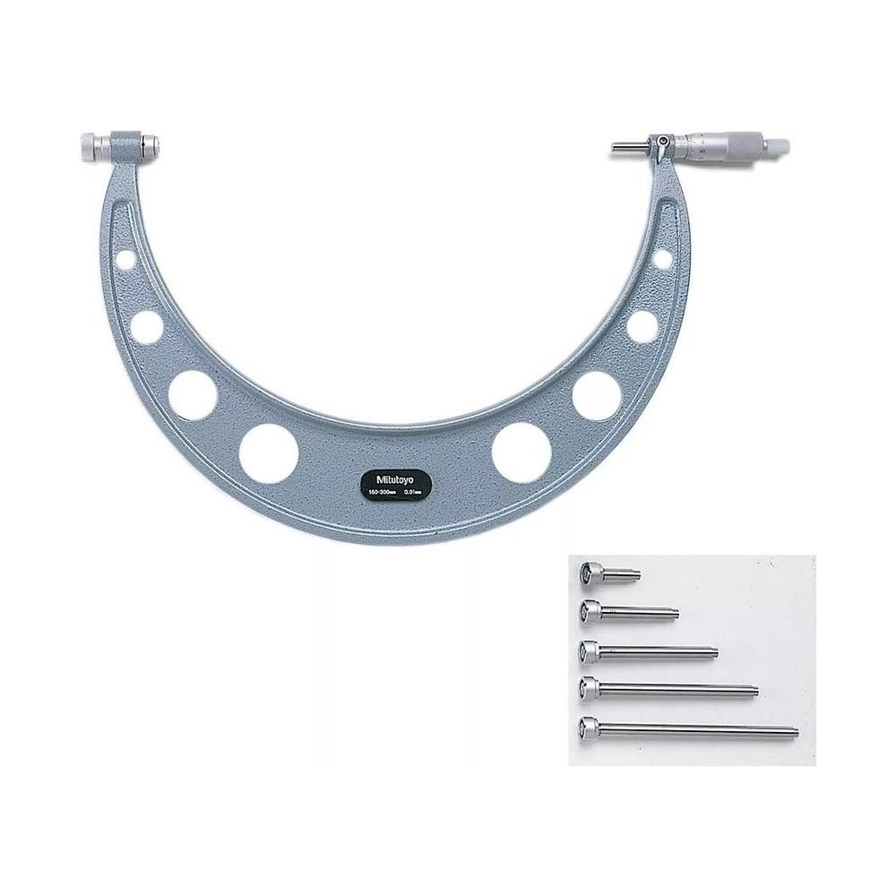 Micrómetro externo 400-500mm 0.01mm con topes intercambiables 104-143A - Mitutoyo Tienda Oficial | Producto Original