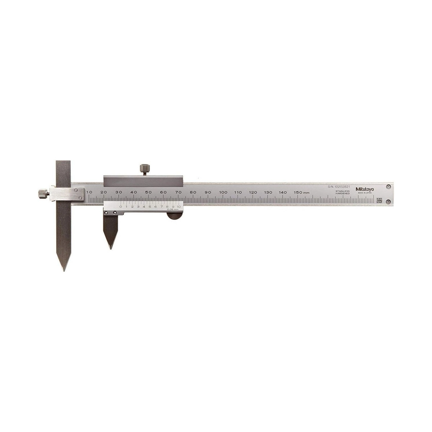 Pie de Metro Vernier Mitutoyo 150 mm 0,05 mm para Medición Entre Centros de Agujeros 536-105 - Tienda Oficial | Producto Original