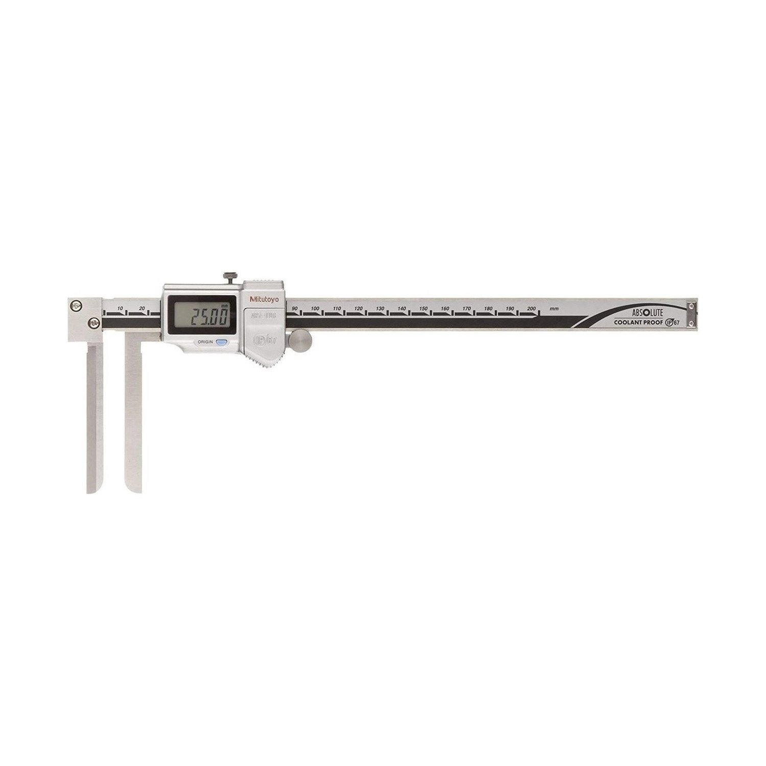 Pie de Metro Digital ABSOLUTE Mitutoyo 200 mm 0,01 mm para Medición Interna 573-642-20 IP67 - Tienda Oficial | Producto Original