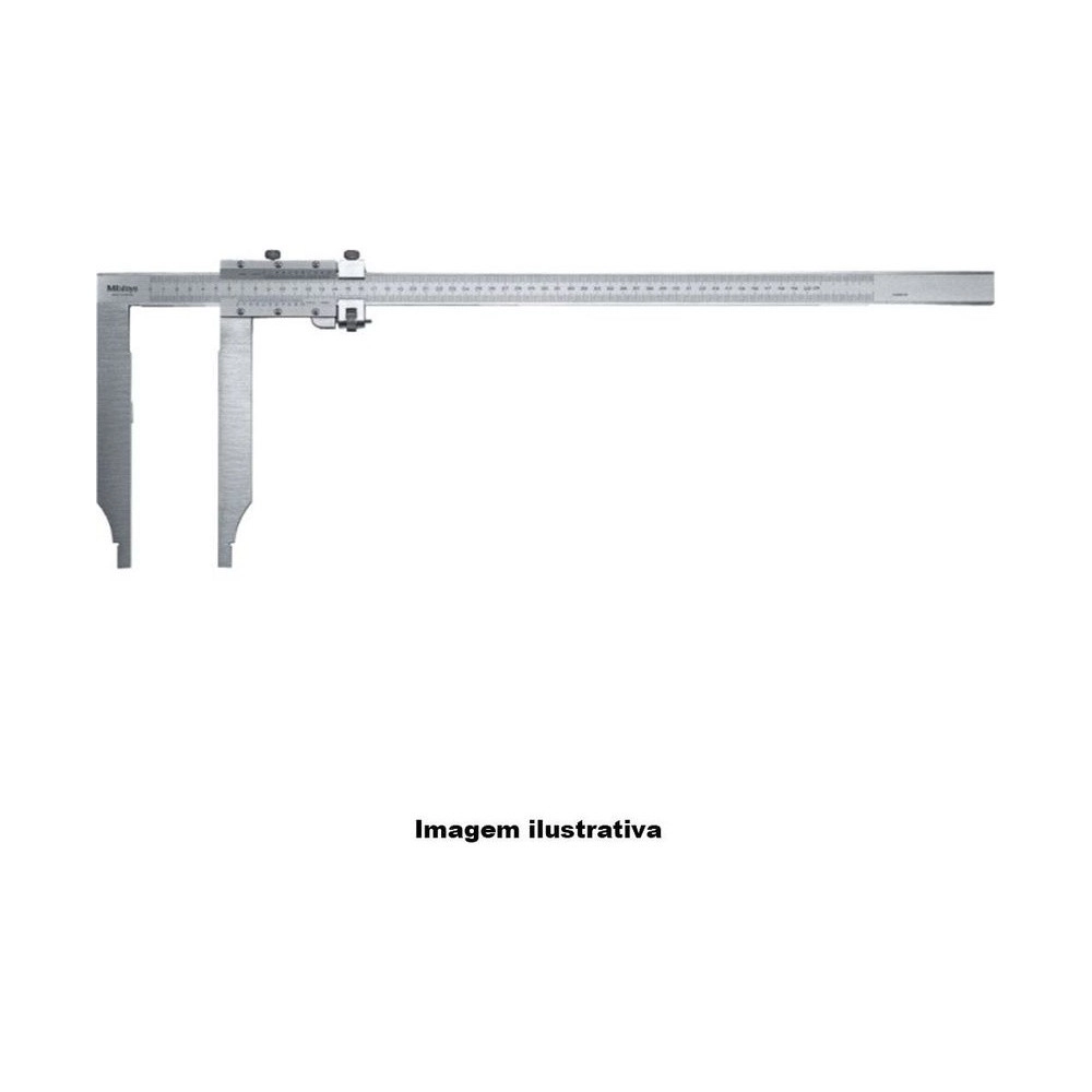 Pie de Metro Analógico Mitutoyo 1000 mm 0,02 mm con Mandíbulas Largas 534-108 - Tienda Oficial | Producto Original