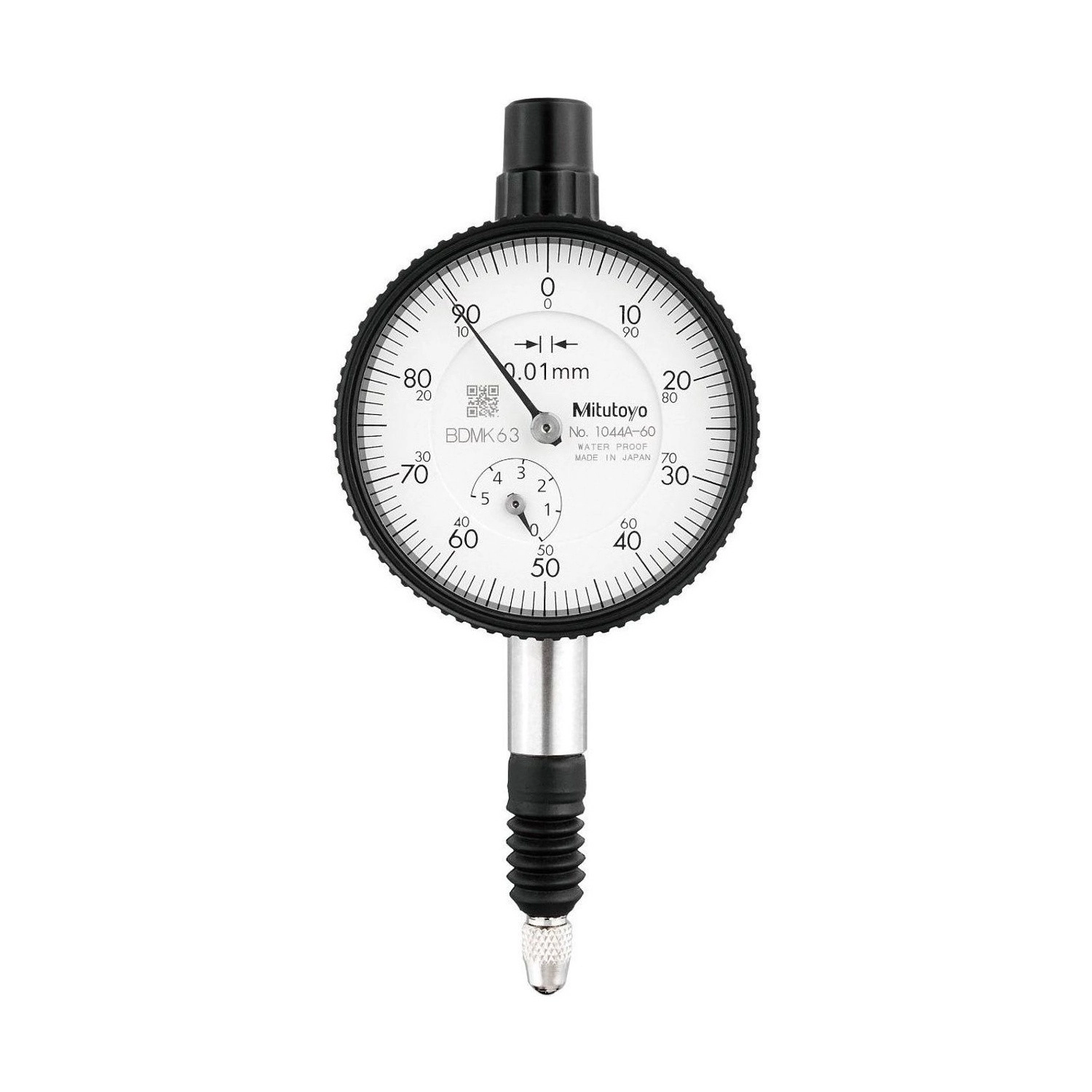 Reloj Comparador Analógico Tapa Con Oreja Modelo Compacto Con Protección IP63 5mm/0,01mm – 1044A-60 - Mitutoyo Tienda Oficial | Producto Original
