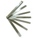 Gauge De Láminas 0,05-1mm 13 hojas largas - 184-301S - Mitutoyo Tienda Oficial | Producto Original