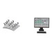 Sensor de desplazamiento lineal LG100 - 542-193 - Mitutoyo Tienda Oficial | Producto Original