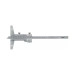 Pie de Metro de Profundidad Vernier Mitutoyo 200 mm 0,02 mm con Ajuste Fino 527-102 - Tienda Oficial | Producto Original